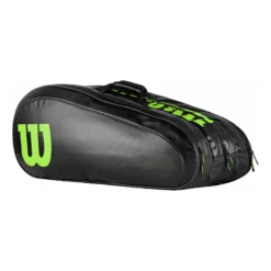 Wilson Elite Borsa Per Racchetta Da 15 Edizione Speciale - Nero, Lime -Negozio di articoli sportivi da tennis 0226900000 0 7