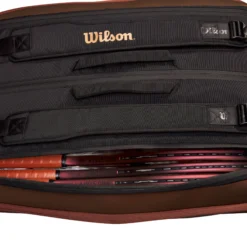 Wilson Super Tour Pro Staff V14 Borsa Per Racchetta Da 15 - Bronzo -Negozio di articoli sportivi da tennis 0232800000 12