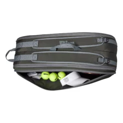 Wilson Tour Borsa Per Racchetta Da 6 - Verde Scuro 7 Wilson Tour Borsa Per Racchetta Da 6 - Verde Scuro -Negozio di articoli sportivi da tennis 0235500000 10