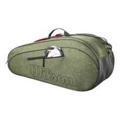 Wilson Team Borsa Per Racchetta Da 6 - Verde 8 Wilson Team Borsa Per Racchetta Da 6 - Verde -Negozio di articoli sportivi da tennis 0235600000 0 4