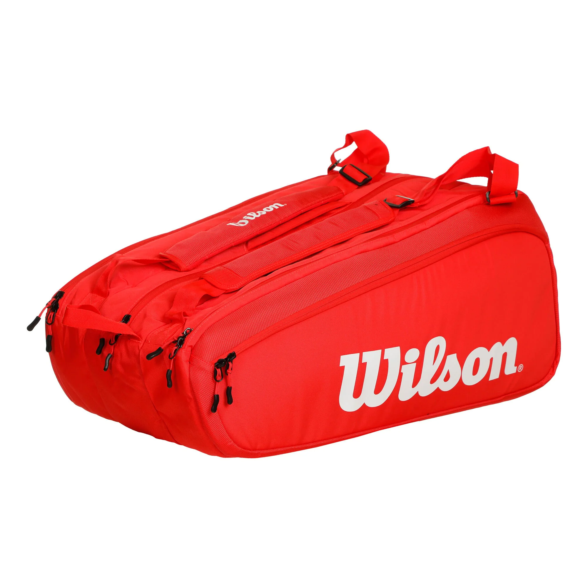 Wilson Super Tour Borsa Per Racchetta Da 15 - Rosso 1 Wilson Super Tour Borsa Per Racchetta Da 15 - Rosso