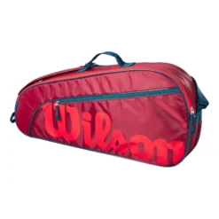 Wilson Junior Borsa Per Racchetta Da 3 - Rosso -Negozio di articoli sportivi da tennis 0236900000 0 1