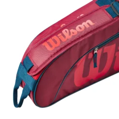 Wilson Junior Borsa Per Racchetta Da 3 - Rosso -Negozio di articoli sportivi da tennis 0236900000 13