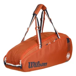Wilson Roland Garros Team Borsa Per Racchetta Da 6 - Arancione -Negozio di articoli sportivi da tennis 0237300000 0 1