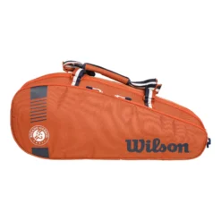 Wilson Roland Garros Team Borsa Per Racchetta Da 6 - Arancione -Negozio di articoli sportivi da tennis 0237300000 0 4