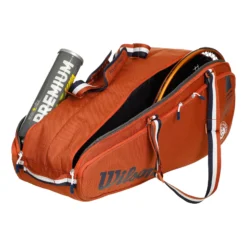 Wilson Roland Garros Team Borsa Per Racchetta Da 6 - Arancione -Negozio di articoli sportivi da tennis 0237300000 10