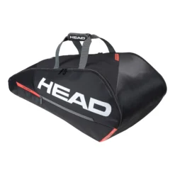 Head Tour Team 9R Borsa Per Racchetta - Nero, Arancione