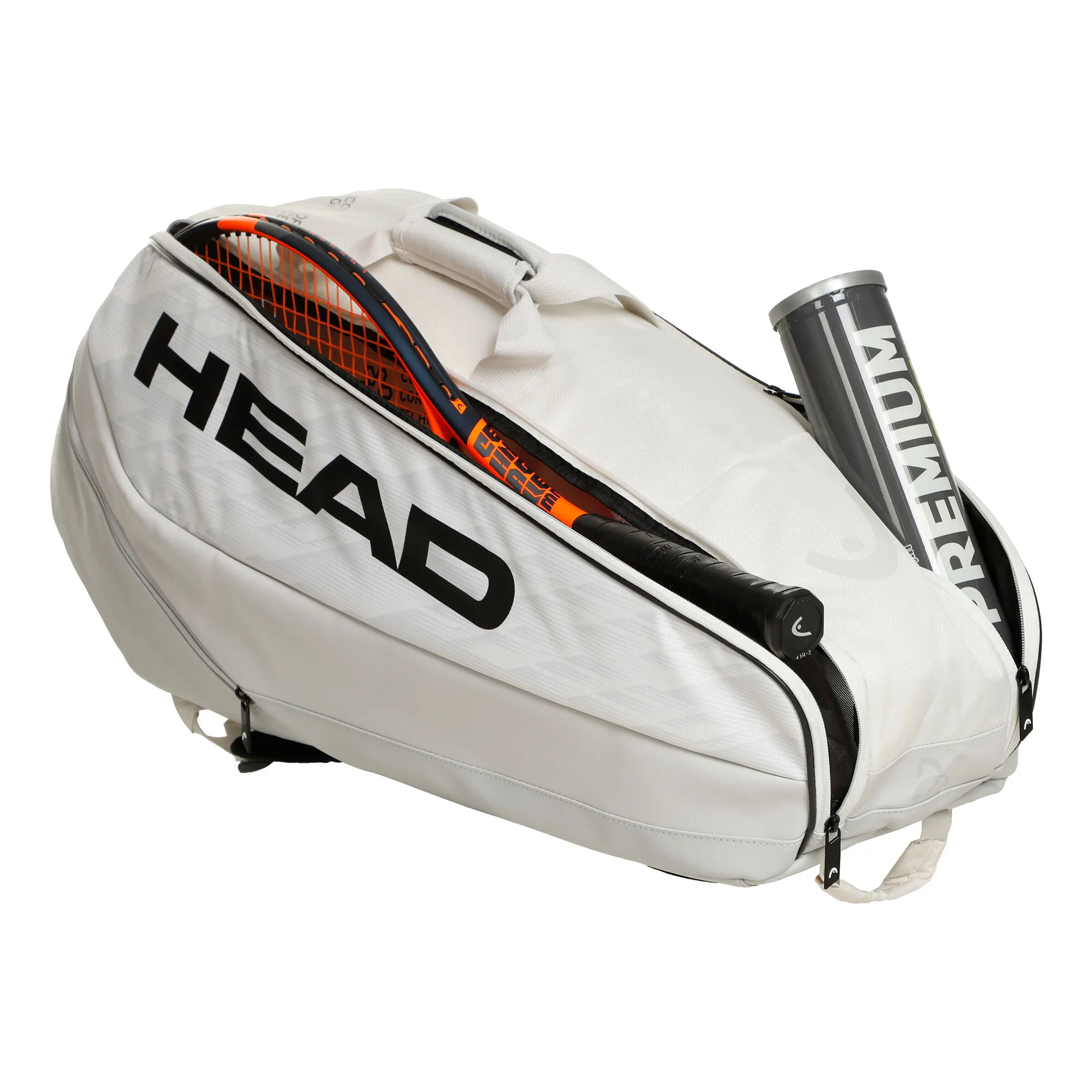 Head Pro X Racquet Bag M Borsa Per Racchetta Da 6 - Bianco 5 Head Pro X Racquet Bag M Borsa Per Racchetta Da 6 - Bianco - immagine 5