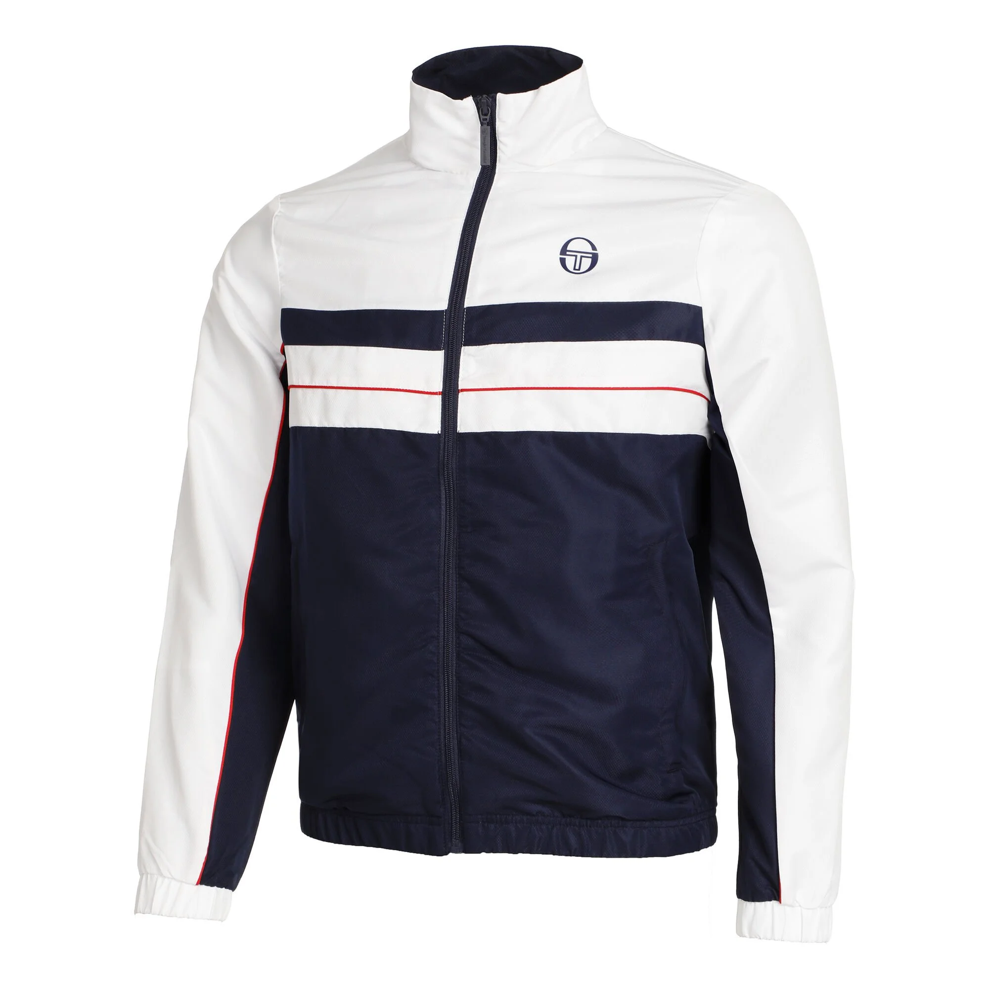 Sergio Tacchini Zelma Tuta Da Allenamento Uomini - Blu Scuro, Bianco 3 Sergio Tacchini Zelma Tuta Da Allenamento Uomini - Blu Scuro, Bianco - immagine 3