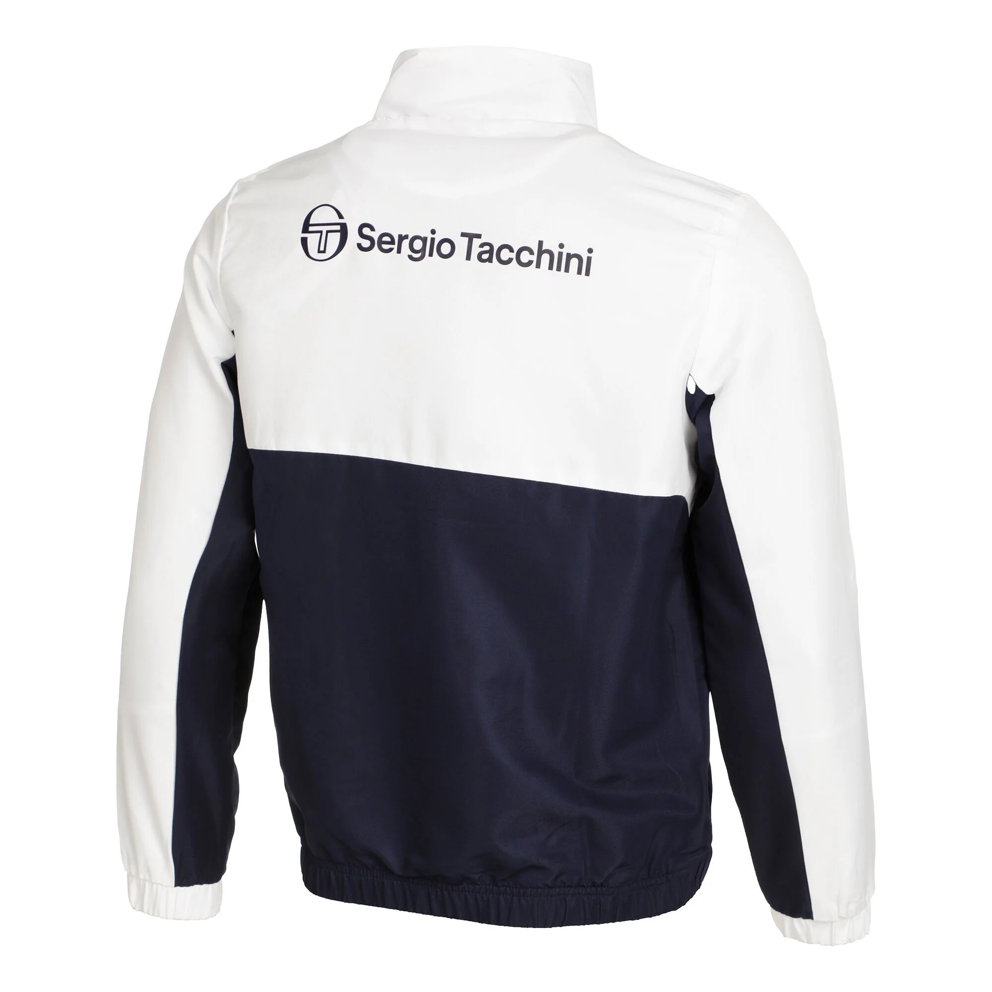 Sergio Tacchini Zelma Tuta Da Allenamento Uomini - Blu Scuro, Bianco 4 Sergio Tacchini Zelma Tuta Da Allenamento Uomini - Blu Scuro, Bianco - immagine 4