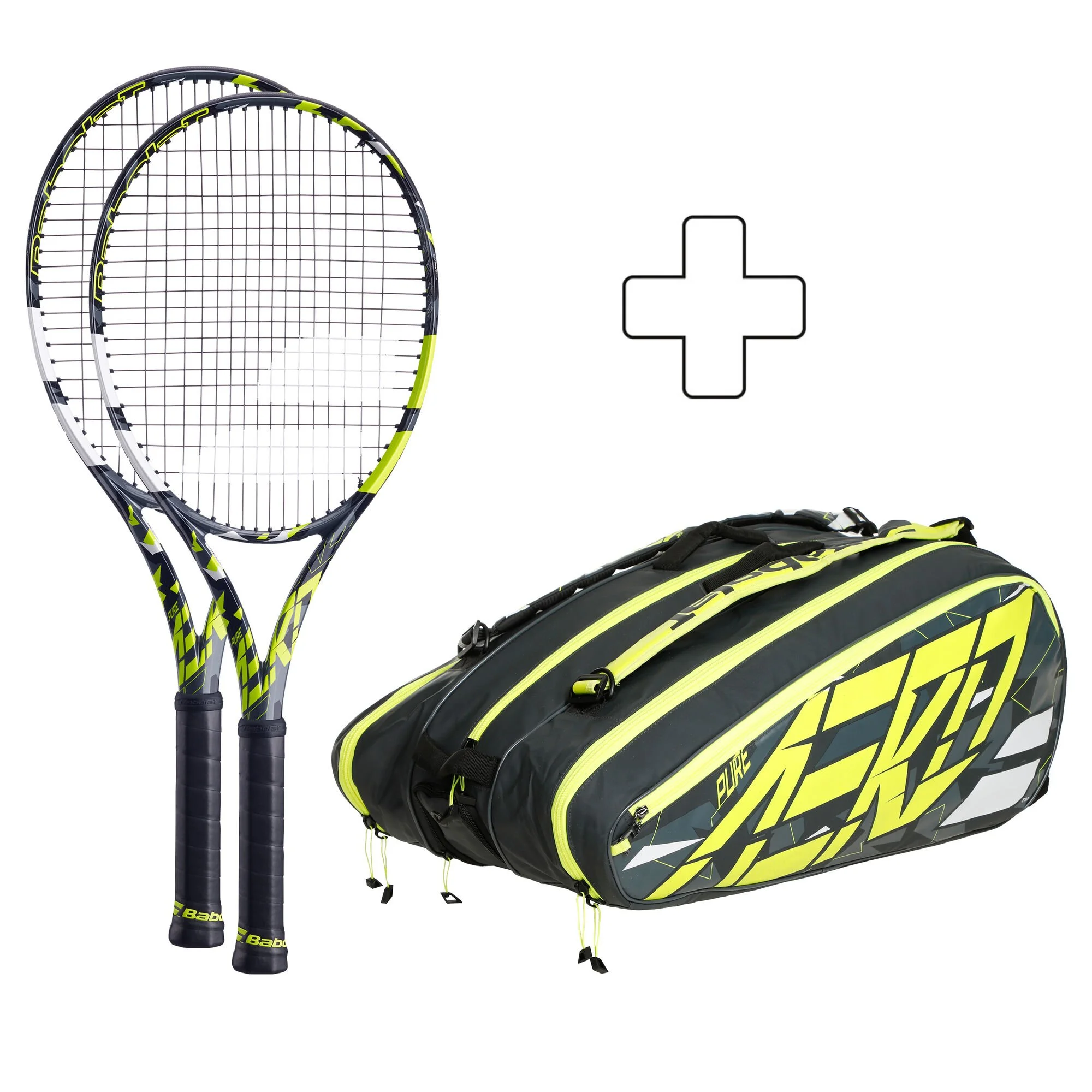 Babolat 2 Pure Aero In Aggiunta Borsa Per Racchetta 1 Babolat 2 Pure Aero In Aggiunta Borsa Per Racchetta
