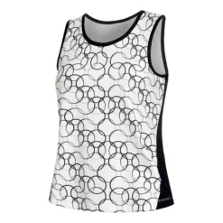 Limited Sports Tabea Canottiera Donna - Bianco, Blu Scuro