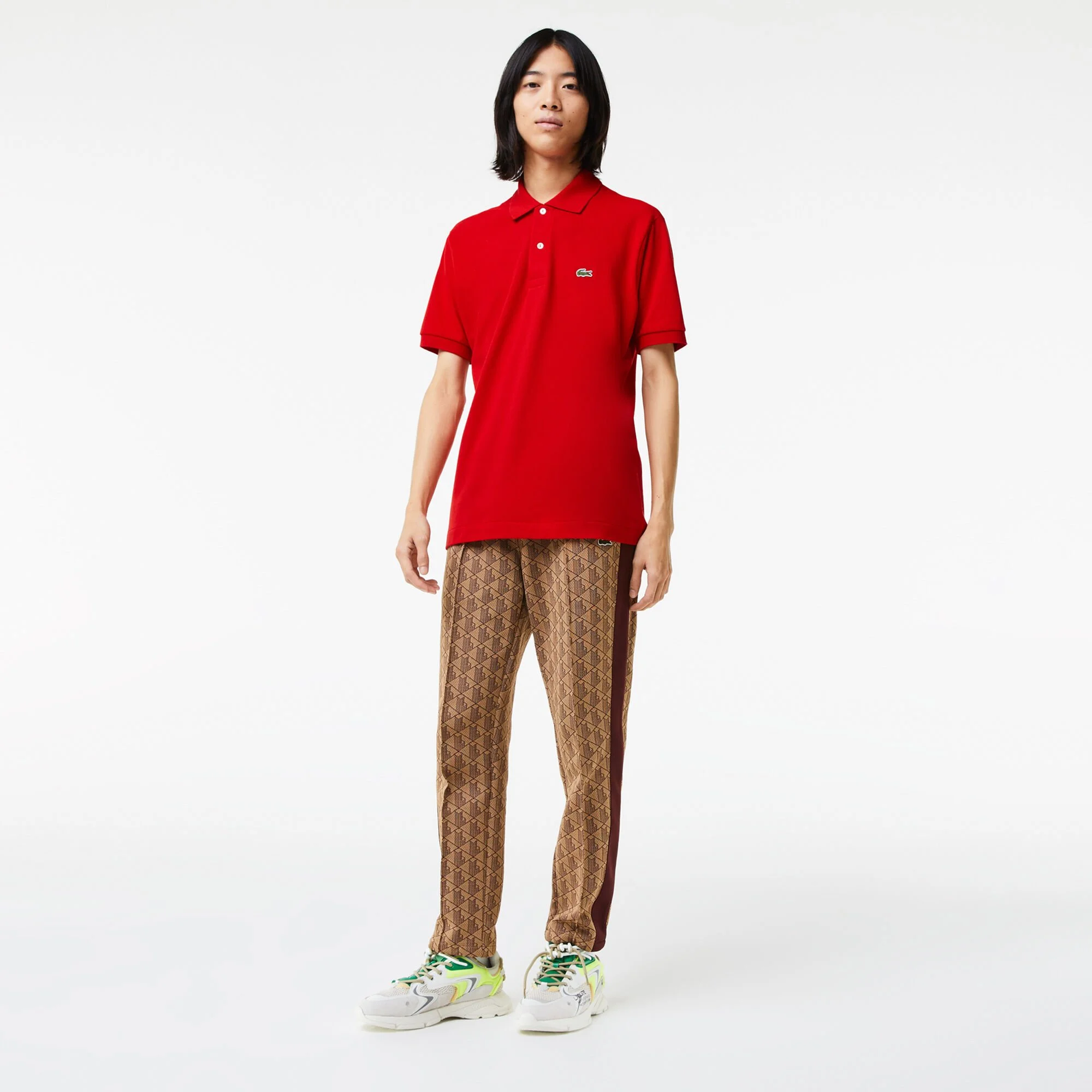 Lacoste Core Essentials Polo Uomini - Rosso 5 Lacoste Core Essentials Polo Uomini - Rosso - immagine 5