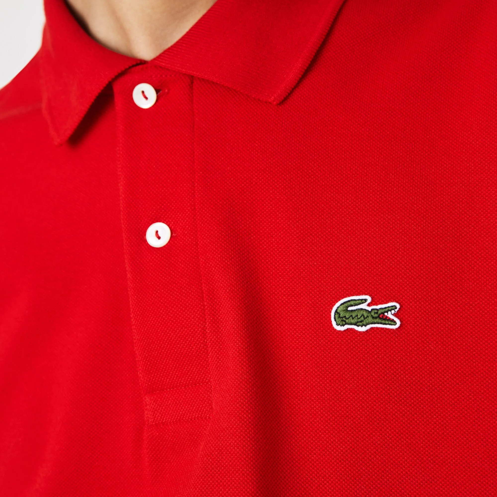 Lacoste Core Essentials Polo Uomini - Rosso 7 Lacoste Core Essentials Polo Uomini - Rosso - immagine 7