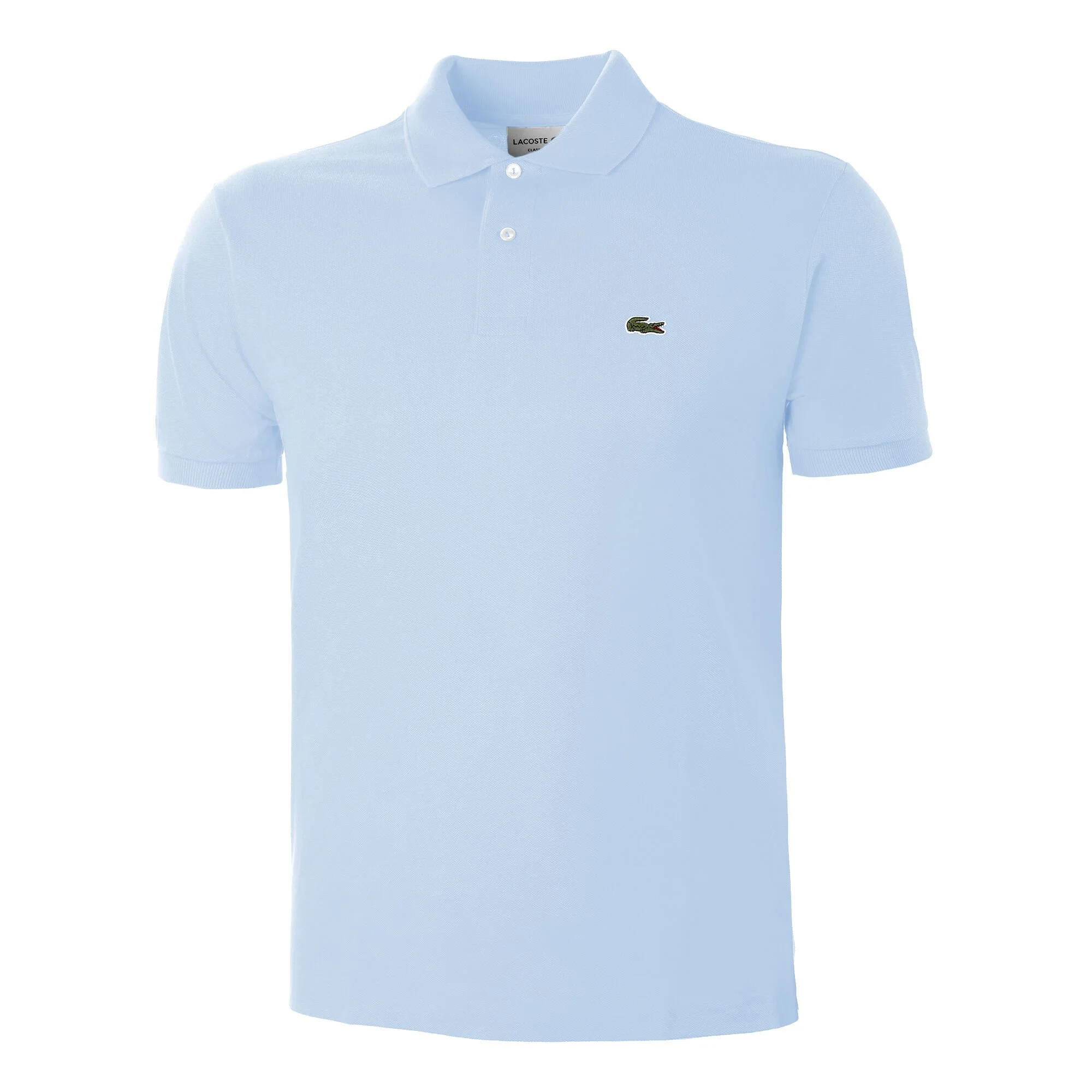 Lacoste Core Essentials Polo Uomini - Blu Chiaro 1 Lacoste Core Essentials Polo Uomini - Blu Chiaro