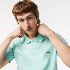 Lacoste Core Essentials Polo Uomini - Mint -Negozio di articoli sportivi da tennis 03855000 15