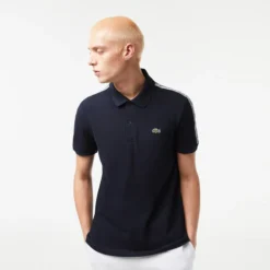Lacoste Core Graphics Polo Uomini - Blu Scuro -Negozio di articoli sportivi da tennis 03858000 13