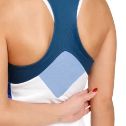 Lotto Tech 1 D1 Abito Donna - Bianco, Blu -Negozio di articoli sportivi da tennis 03876000 0 6