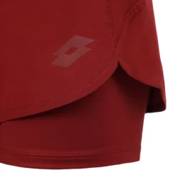 Lotto Tech 1 D1 Pantaloncini Donna - Rosso -Negozio di articoli sportivi da tennis 03881000 10 1