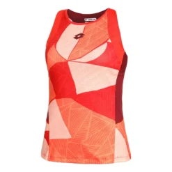 Lotto Tech 1 D3 Canottiera Donna - Rosso