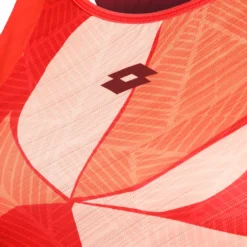 Lotto Tech 1 D3 Canottiera Donna - Rosso -Negozio di articoli sportivi da tennis 03887000 10