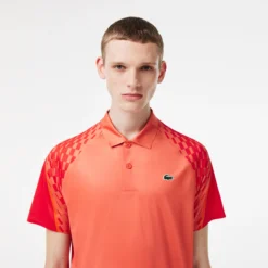Lacoste Polo Uomini - Rosso, Bianco -Negozio di articoli sportivi da tennis 03940000 15