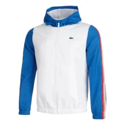 Lacoste Tuta Da Allenamento Uomini - Bianco, Blu -Negozio di articoli sportivi da tennis 03975000 10