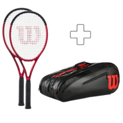 Wilson 2 Clash 100L V2.0 In Aggiunta Borsa Per Racchetta