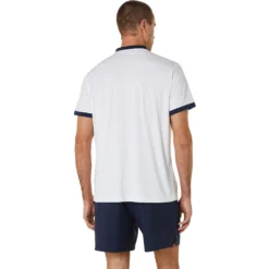 Asics Court Polo Uomini - Bianco, Blu Scuro 11 Asics Court Polo Uomini - Bianco, Blu Scuro -Negozio di articoli sportivi da tennis 05313000 14