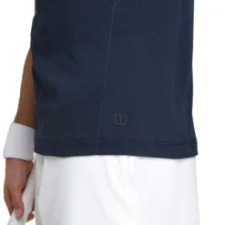 Wilson Players Seamless Crew 2.0 Maglietta Uomini - Blu -Negozio di articoli sportivi da tennis 05362000 18