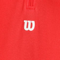 Wilson Players Seamless Zip Henley 2.0 Maglietta Uomini - Rosso -Negozio di articoli sportivi da tennis 05367000 11