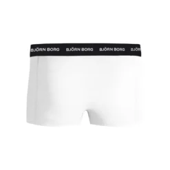 BJØRN BORG Cotton Stretch Trunk Boxer Confezione Da 3 Uomini - Bianco -Negozio di articoli sportivi da tennis 05497000 11
