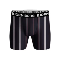 BJØRN BORG Performance Boxer Confezione Da 3 Uomini - Nero, Blu -Negozio di articoli sportivi da tennis 05514000 12