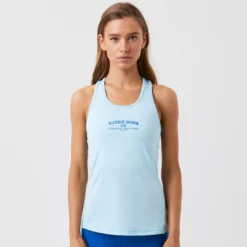 BJØRN BORG Tank-Top Canottiera Donna - Blu Chiaro -Negozio di articoli sportivi da tennis 05542000 13