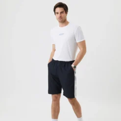 BJØRN BORG ACE Loose Pantaloncini Uomini - Blu Scuro, Bianco -Negozio di articoli sportivi da tennis 05573000 15