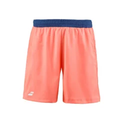 Babolat Play Pantaloncini Uomini - Corallo, Blu