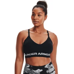 Under Armour Seamless Low Long Reggiseni Sportivi Donna - Nero, Grigio Chiaro 14 Under Armour Seamless Low Long Reggiseni Sportivi Donna - Nero, Grigio Chiaro -Negozio di articoli sportivi da tennis 07376000 17
