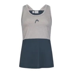 Head Tech Canottiera Donna - Grigio Chiaro, Grigio Scuro