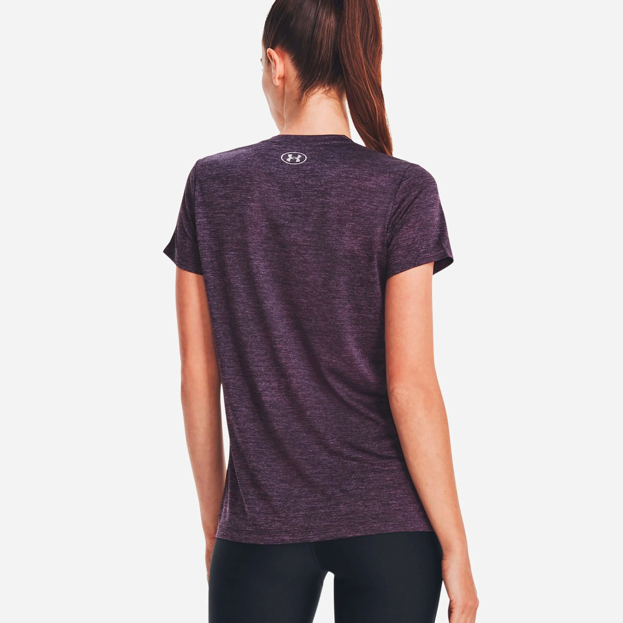 Under Armour Tech Twist Maglietta Donna - Viola 4 Under Armour Tech Twist Maglietta Donna - Viola - immagine 4
