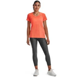 Under Armour Tech Twist Maglietta Donna - Arancione -Negozio di articoli sportivi da tennis 08465000 15