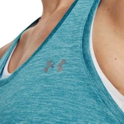 Under Armour Tech Twist Canottiera Donna - Turchese -Negozio di articoli sportivi da tennis 08466000 16