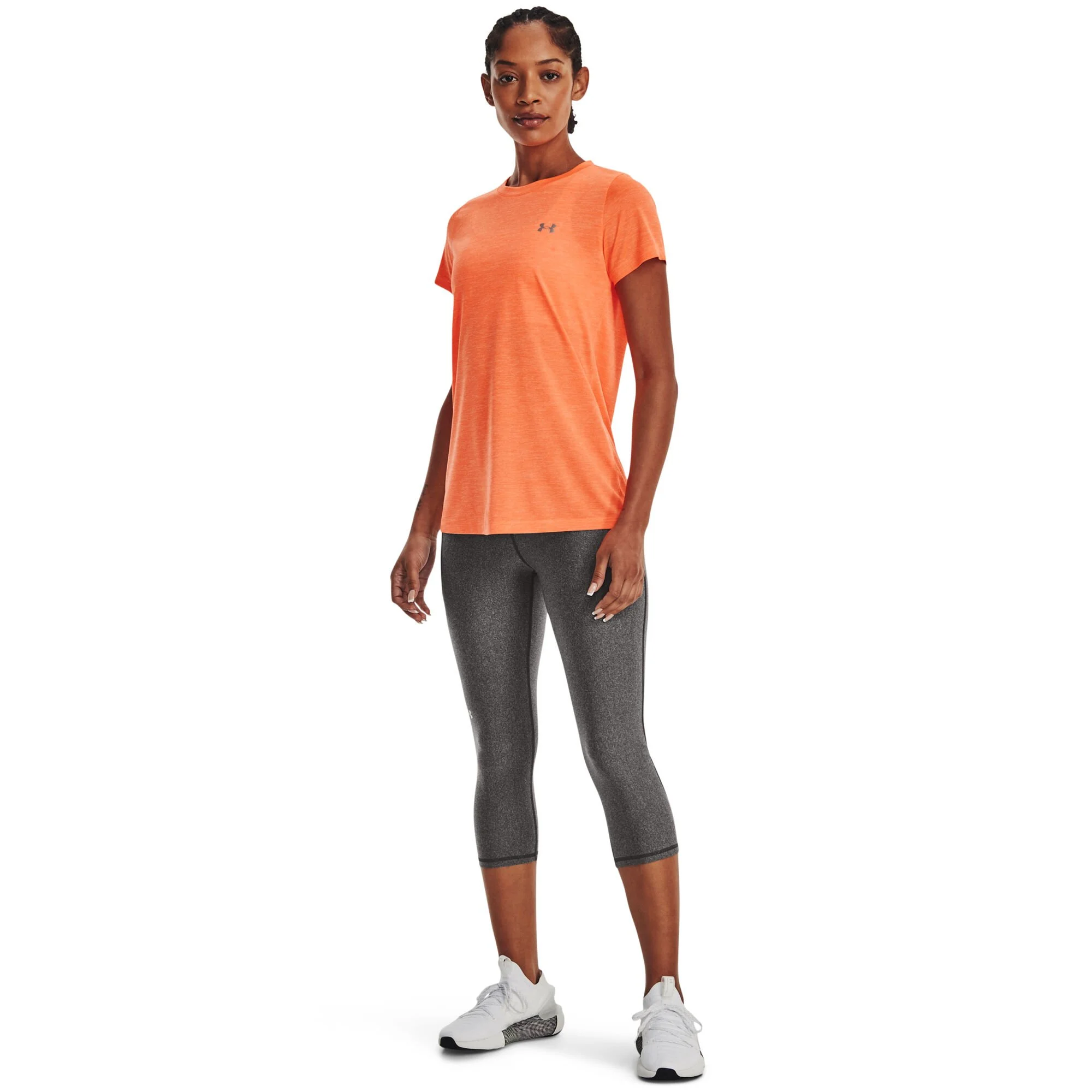 Under Armour Tech Twist Maglietta Donna - Arancione 5 Under Armour Tech Twist Maglietta Donna - Arancione - immagine 5