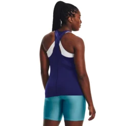 Under Armour Heatgear Racer Canottiera Donna - Blu Scuro -Negozio di articoli sportivi da tennis 08479000 14