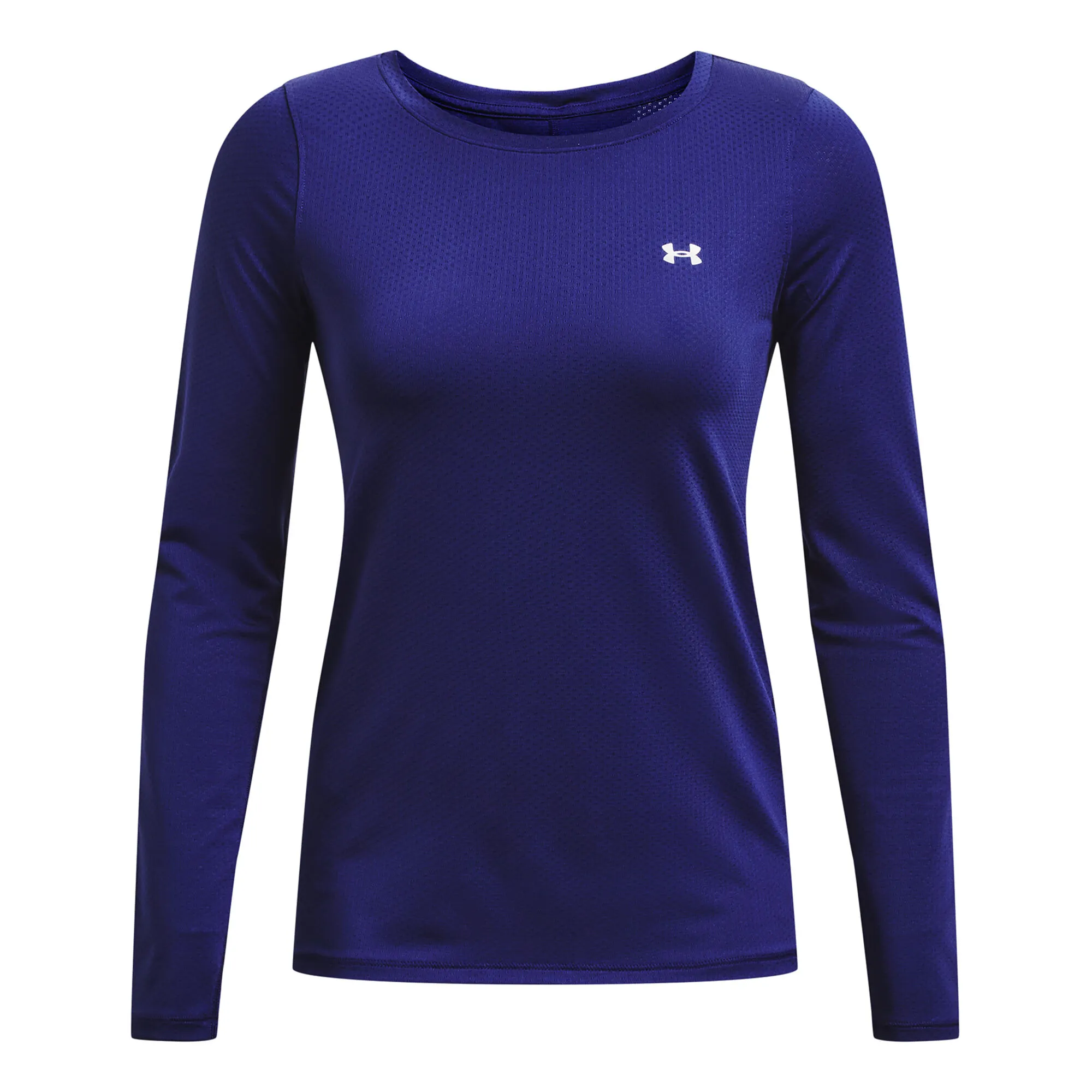 Under Armour Heatgear Manica Lunga Donna - Blu Scuro 1 Under Armour Heatgear Manica Lunga Donna - Blu Scuro