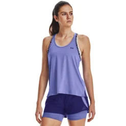 Under Armour Knockout Canottiera Donna - Lilla, Blu Scuro -Negozio di articoli sportivi da tennis 08487000 13