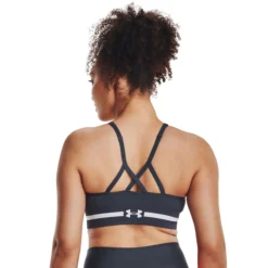 Under Armour Seamless Low Long Reggiseni Sportivi Donna - Grigio Scuro -Negozio di articoli sportivi da tennis 08498000 14