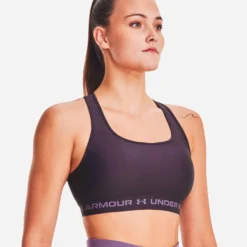 Under Armour Crossback Mid Reggiseni Sportivi Donna - Viola -Negozio di articoli sportivi da tennis 08501000 13