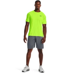 Under Armour Tech WM Graphic Pantaloncini Uomini - Grigio, Giallo -Negozio di articoli sportivi da tennis 08555000 15