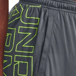 Under Armour Tech WM Graphic Pantaloncini Uomini - Grigio, Giallo -Negozio di articoli sportivi da tennis 08555000 17