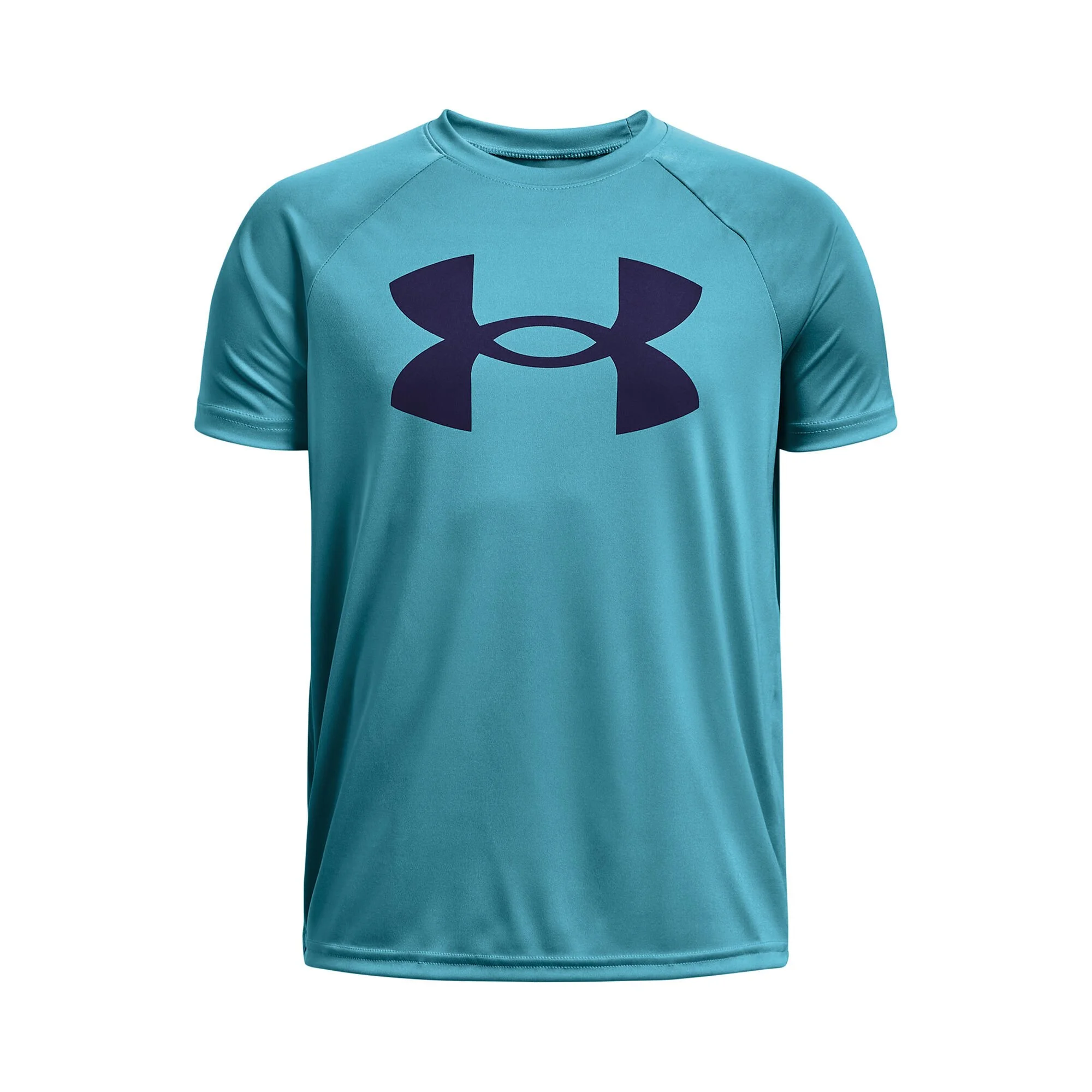 Under Armour Big Logo Maglietta Ragazzi - Turchese, Blu Scuro 1 Under Armour Big Logo Maglietta Ragazzi - Turchese, Blu Scuro
